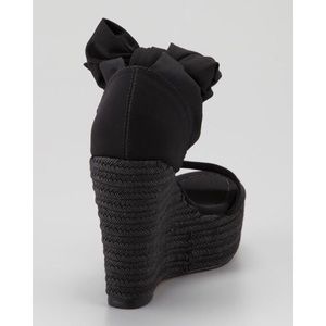 Donald J. Pliner Shoes - Donald J Pliner Crepe-Elastic Espadrille Wedge Donald J. Pliner Shoes - Donald J Pliner Crepe-Elastic Espadrille Wedge